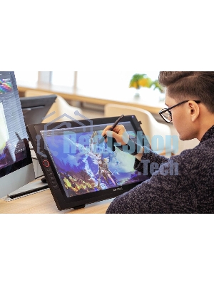Графический планшет XP-Pen Artist 22R PRO FHD IPS LED USB Type-C черный