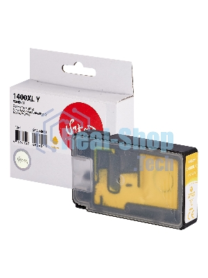 Картридж струйный Sakura 9204B001 (1400XL Y) для Canon, желтый, 12 мл., 1000 к.