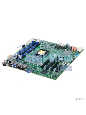 Материнская плата Supermicro MBD-X12STL-F-B, LGA1200, Intel C252, 4xDDR4, 6xSATA, 1xM.2 (PCIe 3.0 x4), 1xPCIe 4.0 x16, 2xPCIe 4.0 x8, 1xPCIe 4.0 x4, 2xLAN, mATX