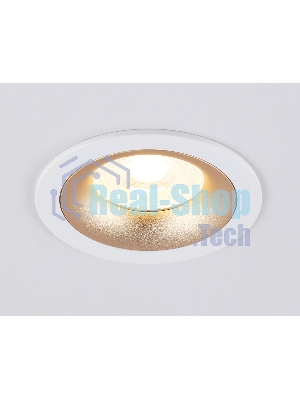 Светильник встраиваемый Ambrella light TN102723 WH/GD белый/золото GU5.3 92*92*23