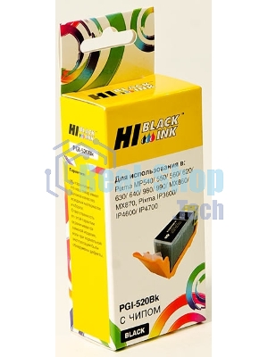 Картридж Canon PIXMA iP3600/iP4600/MP540 (Hi-black) new, PGI-520, BK