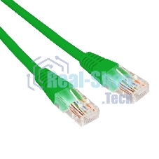 Патч-корд U/UTP Rexant cat.6, RJ45-RJ45, неэкранированный, 26AWG, LSZH, зеленый, 0.5 м