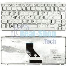 Клавиатура для ноутбука Toshiba mini NB200 NB300 NB305 серебристая