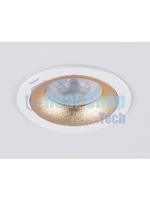 Светильник встраиваемый Ambrella light TN102723 WH/GD белый/золото GU5.3 92*92*23