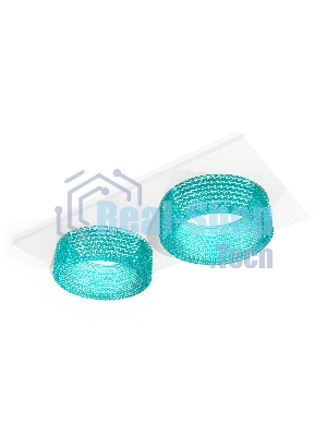 Комплект встраиваемого светильника Ambrella light XC6525043 SWH/BL белый песок/голубой MR16 GU5.3 (C6525, N6153)