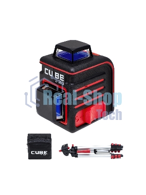 Уровень лазерный ADA Cube 2-360 Professional Edition 20(70)м ±3/10мм/м ±4° лазер2