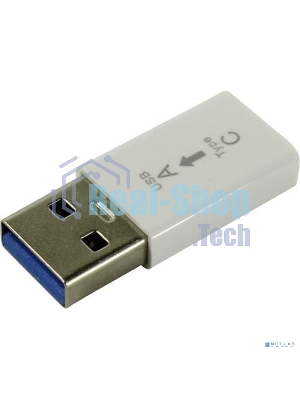 Адаптер KS-is KS-379 USB Type C Female в USB 3.0 белый