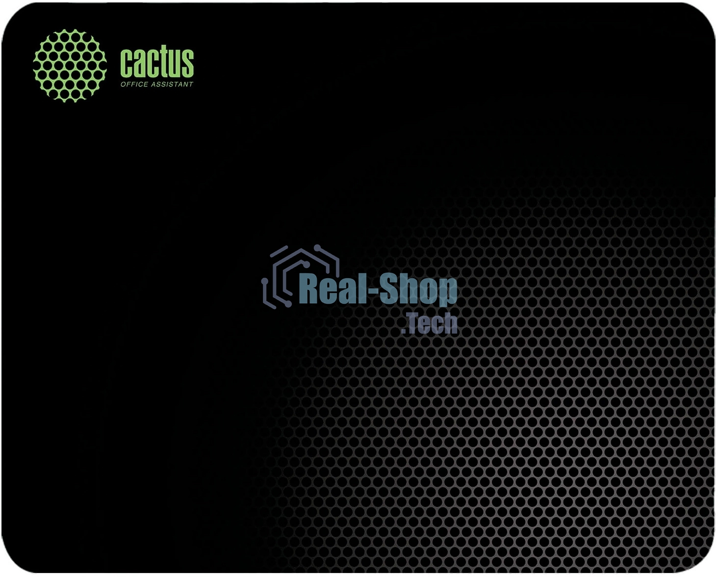 Коврик для мыши Cactus Black Mesh 300x250x3мм (CS-MPC-D02M) черный