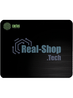 Коврик для мыши Cactus Black Mesh 300x250x3мм (CS-MPC-D02M) черный