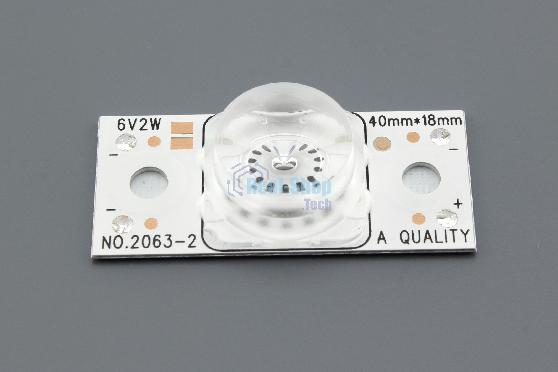 Светодиодная подсветка для телевизоров вогнутая линза 6V 2W