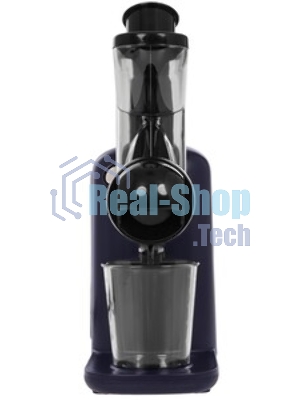 Соковыжималка Blackton Bt J2111 синий, шнековая горизонтальная, 100 Вт, 280 мл, электронное, реверс