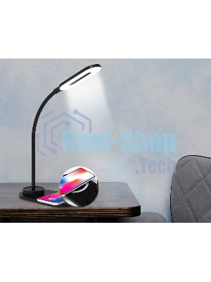Светодиодная настольная лампа Ambrella light DE589 BK черный LED 3000-6400K 3W