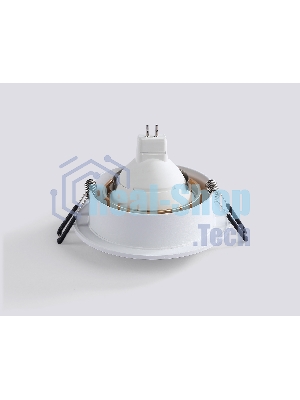Светильник встраиваемый Ambrella light TN102723 WH/GD белый/золото GU5.3 92*92*23