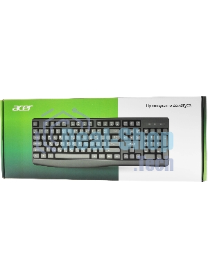 Клавиатура проводная Acer OKW301 (ZL.KBDCC.01A), USB, черный