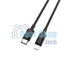 Кабель USB Cablexpert CCP-USB-CMLM2-1M, USB3.1 Type-C/Lightning, быстрая зарядка, 1м, пакет