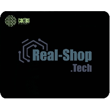Коврик для мыши Cactus черный 300x250x2мм (CS-MPC-P01M) Коврик для мыши Cactus черный 300x250x2мм (CS-MPC-P01M)