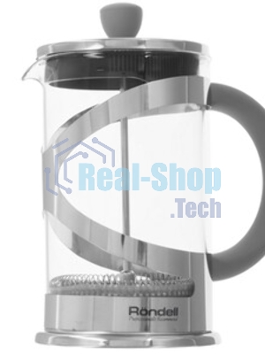 Френч-пресс0,6 л Rondell 838-RDS Crystal Grey