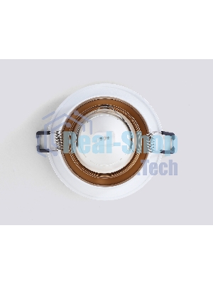 Светильник встраиваемый Ambrella light TN102723 WH/GD белый/золото GU5.3 92*92*23