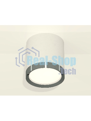 Светильник Ambrella Light XS8141006 SWH/PPH белый песок/графит полированный GX53 (C8141, N8133)