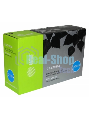 Картридж лазерный Cactus CS-CF287A черный (9000 стр.) для HP LJ M506dn/M506n/M506x