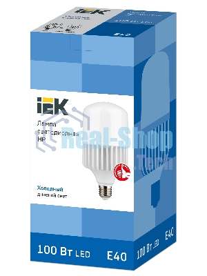 Лампа светодиодная IEK LLE-HP-100-230-65-E40 HP 100Вт 230В 6500К E40