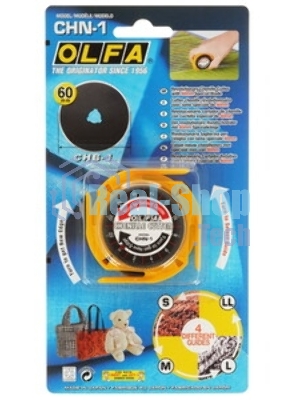Нож Olfa с выдвижным лезвием, с резиновыми накладками, 25мм OL-H-1