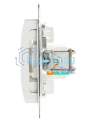 Механизм розетки SCHNEIDER ELECTRIC GSL000181K Glossaкомп. 1-м rj45 белый