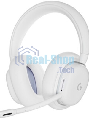 Гарнитура Logitech G735 белый, беспроводная, Bluetooth/USB, до 56 ч, подсветка