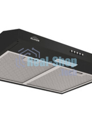 Вытяжка подвесная Elikor ECO BK 60 черная, 59.5 см, 400 куб. м/ч, 55 дБ