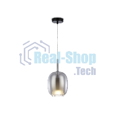 Подвесной светильник Ambrella light LH11123 BK/WH/SM черный/белый/дымчатый E27 max 60W D175*310