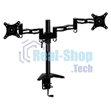 Кронштейн для мониторов Cactus CS-VM-D08-BK черный 13