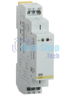 Реле импульсное ORM 1 конт. 230В AC IEK ORM-01-AC230