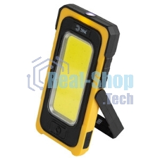 Фонарь аккумуляторный ЭРА Рабочие Практик RA-811 COB 15Вт powerbank солнечн. батарея магнит