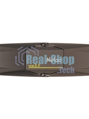 Флешка USB Netac US9 (NT03US9C-512G-32TA), 512Gb, USB 3.2 Gen2 Type-A/USB Type-C, R/W 1000/900, серебристый