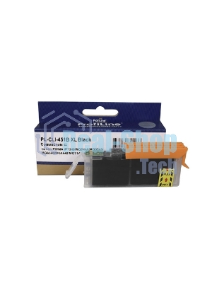 Картридж струйный ProfiLine PL-CLI-451BK для Canon PIXMA iP7240/MG5440/MG5540/MG6340/MG6440/MG7140/MX924 Black водн