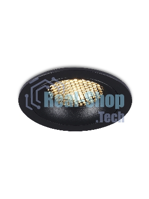 Светильник встраиваемый Ambrella light TN102724 BK черный GU5.3 92*92*23