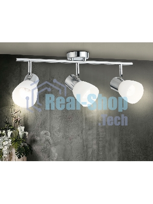 Светильник Ambrella light TR3965/3 CH/FR хром/белый матовый E27*3 max 40W 460*82*200