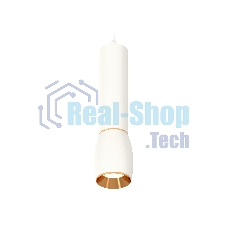 Светильник Ambrella Light XP1122030 SWH/PYG белый песок/золото желтое полированное MR16 GU5.3 (A2301,C6355,A2062,C1122,N7034)
