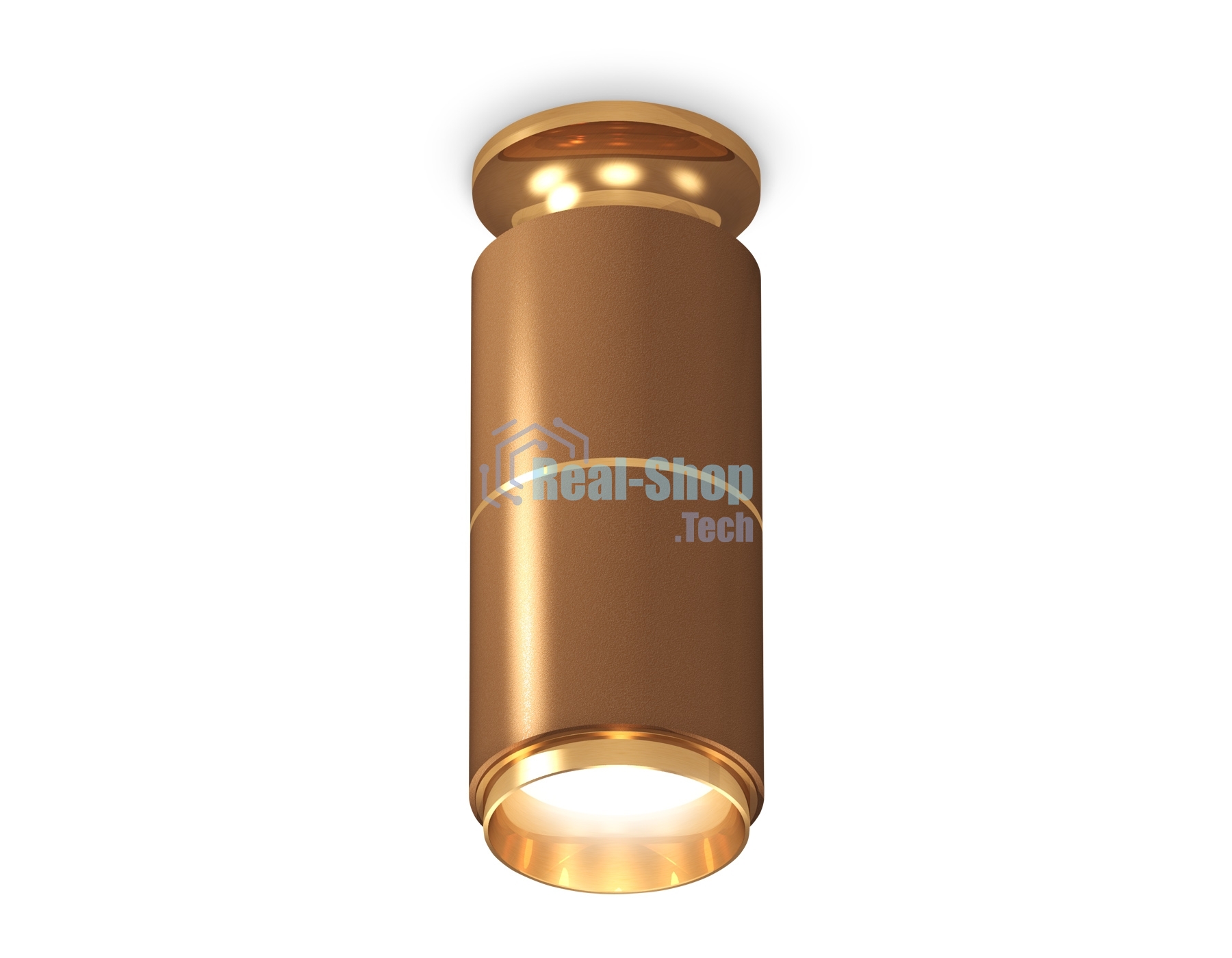 Светильник Ambrella Light XS6304190 SCF/PYG кофе песок/золото желтое полированное MR16 GU5.3 (N6905, C6304, A2062, N6124)