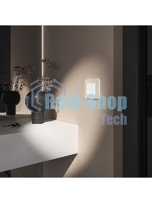 Рамка на 1 пост Split (айвори/белый,  soft-touch) W0013066