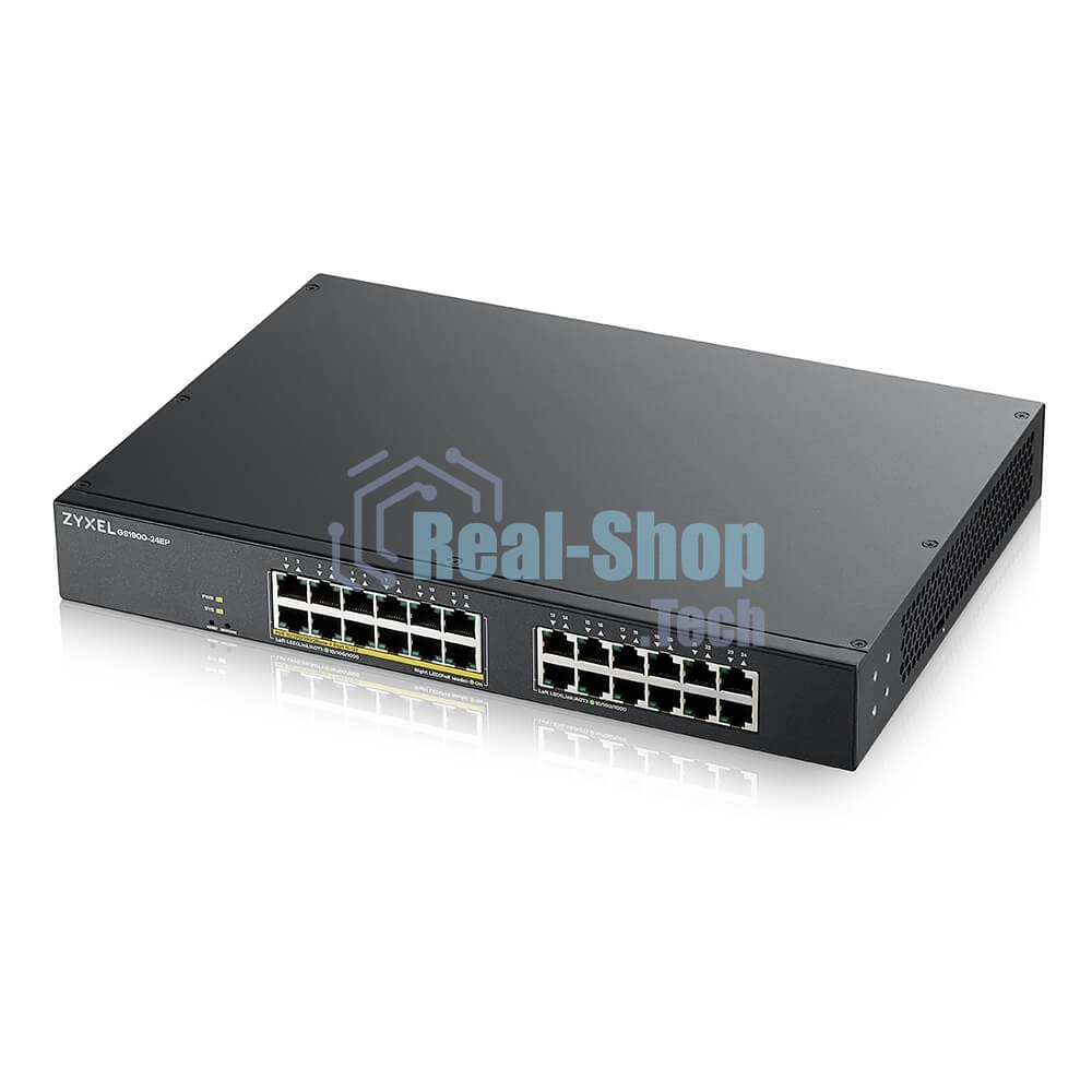 Коммутатор Zyxel GS1900-24EP-EU0101F 24G 12PoE+ 130W управляемый