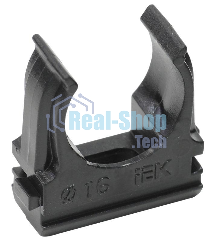 Держатель с защелкой CF16 IEK черный CTA10D-CF16-K02-100