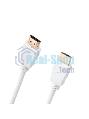 Кабель Rexant HDMI - HDMI 1.4, 2 м Gold белый