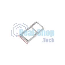 Лоток для SIM-карты Xiaomi Redmi Note 6 розовый