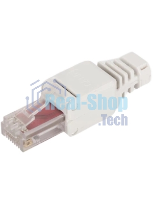 Коннектор Lanmaster LAN-TMP-S6 полевой RJ45 кат.6 STP бел. (упак.:1шт)
