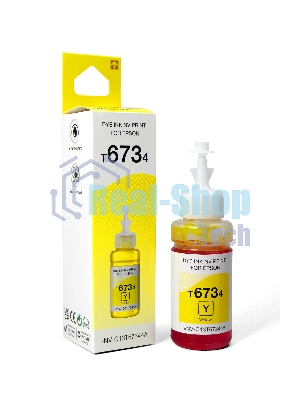 Чернила NVPrint T6734 (NV-C13T67344A) для аппаратов Epson (70 мл) Yellow (в коробке) совместимые