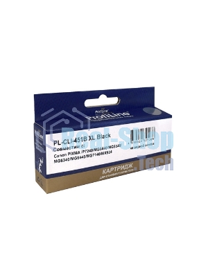 Картридж струйный ProfiLine PL-CLI-451BK для Canon PIXMA iP7240/MG5440/MG5540/MG6340/MG6440/MG7140/MX924 Black водн