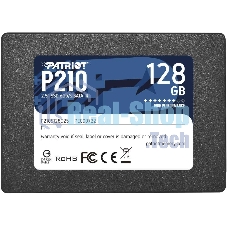 Накопитель SSD Patriot P210, 128Gb, SATA III, 2.5