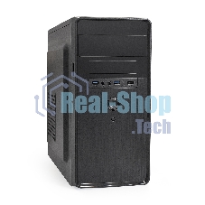Компьютерный корпус Minitower ExeGate EX286438RUS BA-309U2-350W-8 (mATX, БП AA350 с вент. 8см, 1хUSB+2хUSB 3.0, HD аудио, черный)
