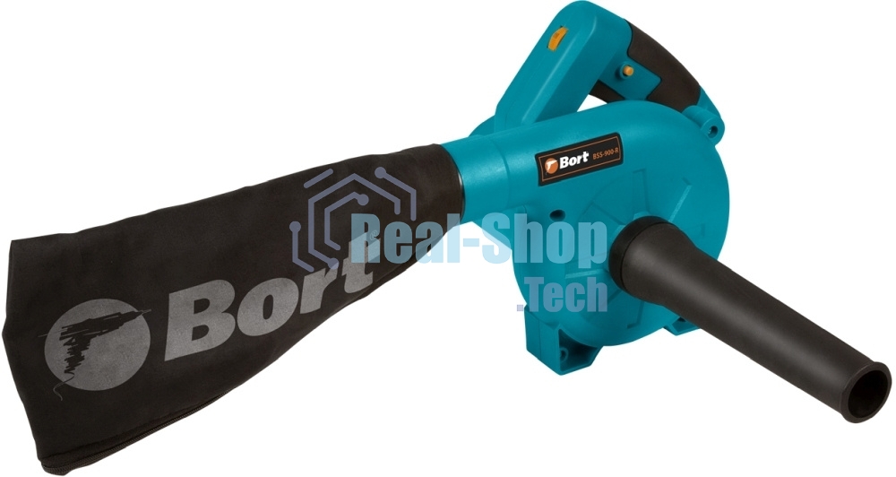 Воздуходувка Bort BSS-900-R 900Вт пит.:от сети синий